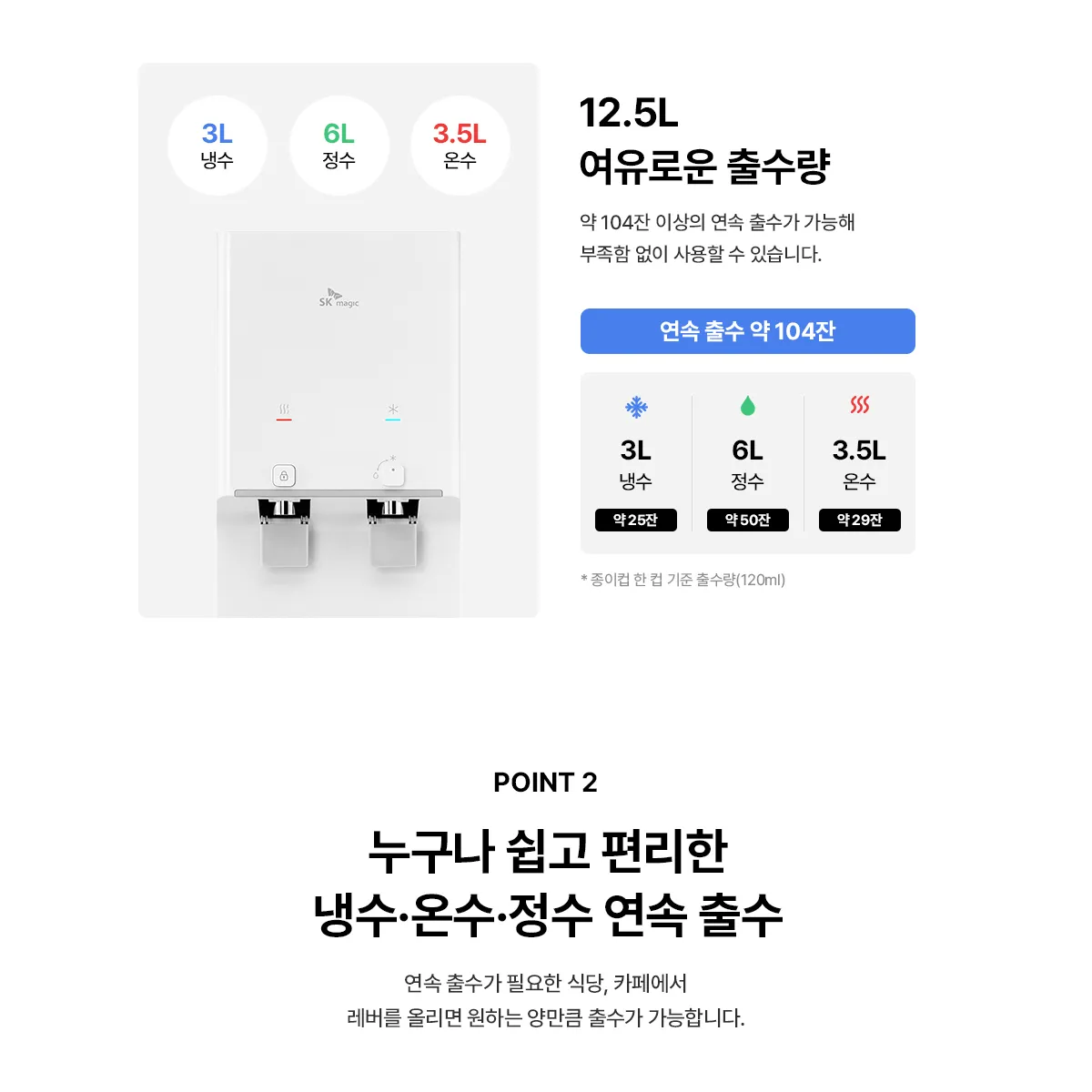 [SK매직] 뉴랜드정수기(NANO) WPU-B700F 상세 이미지 7