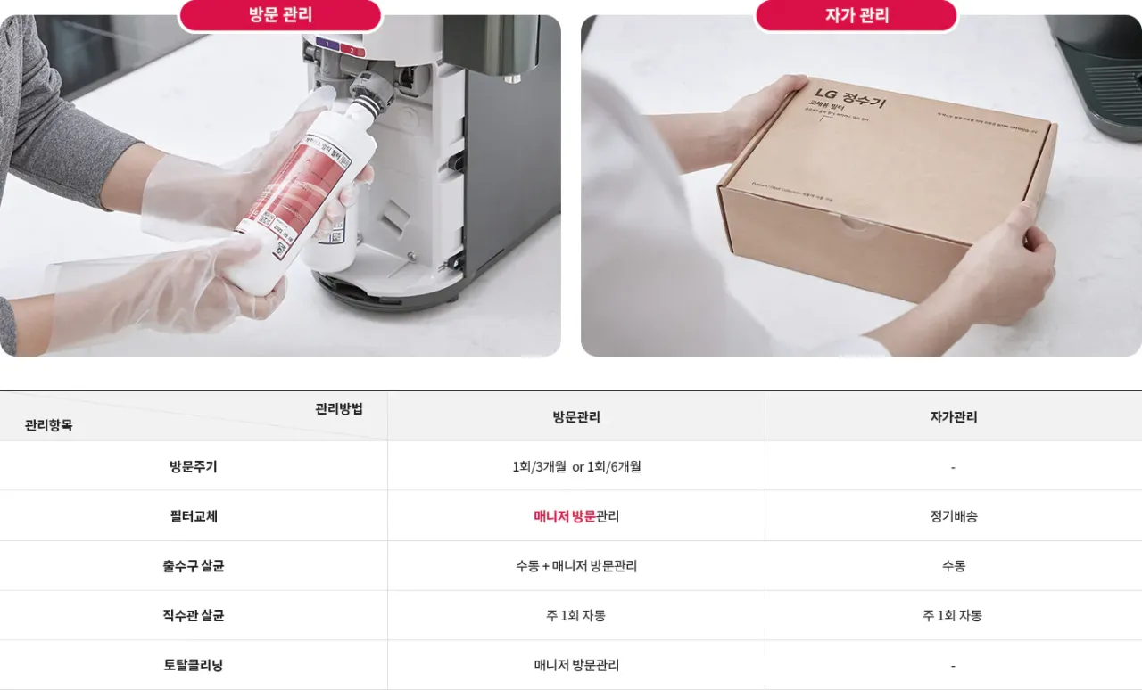 [LG] 퓨리케어 오브제컬렉션 정수기(맞춤 출수, 냉정) WD323A 상세 이미지 31