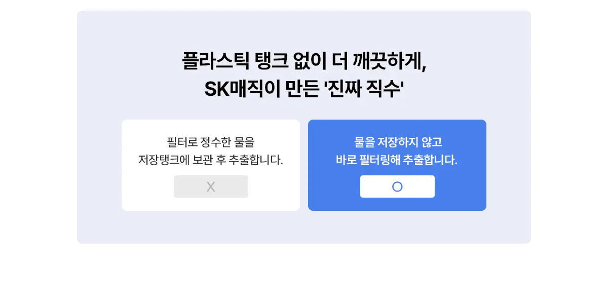 [SK매직] 원코크 플러스 얼음물 정수기 WPU-IAC425S 상세 이미지 8