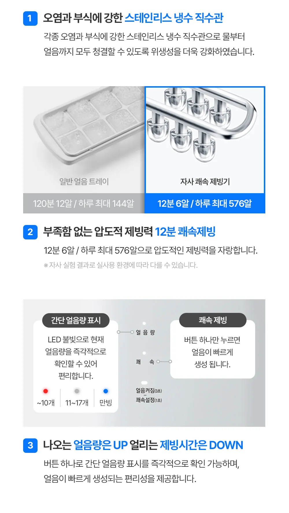 [쿠쿠] ZERO100 얼음정수기 CP-SS100 상세 이미지 5
