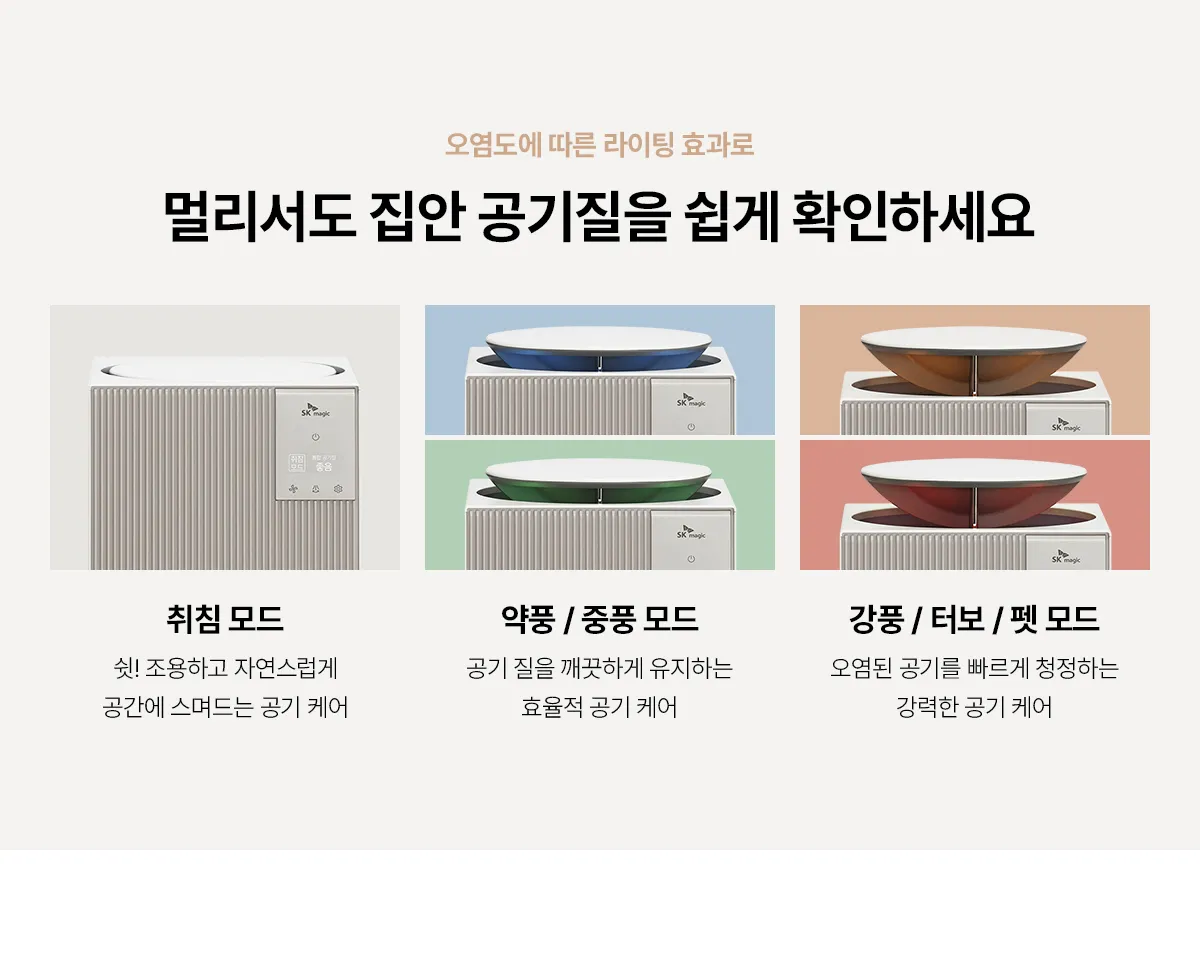 [SK매직] 올클린 디아트 22평 (베이지,다크그린) ACL-22C 상세 이미지 5