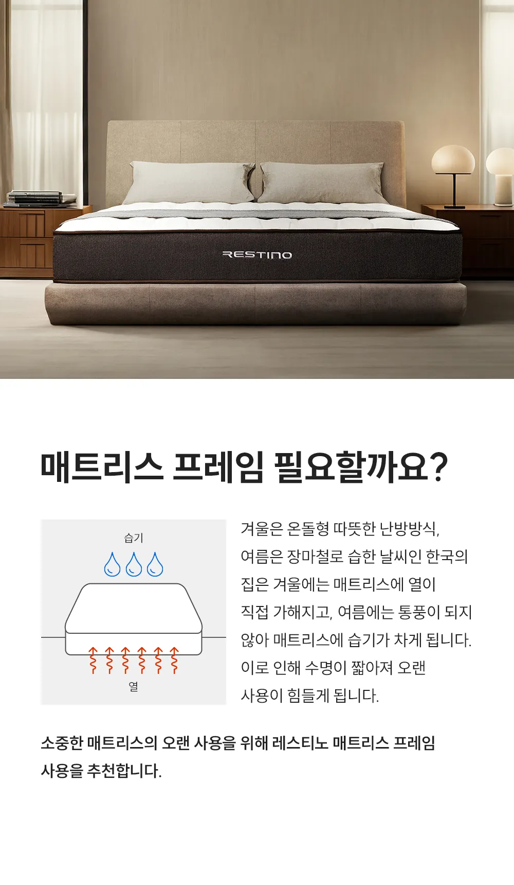 [쿠쿠] 침대프레임 CRF-A01FLBGQK 상세 이미지 4