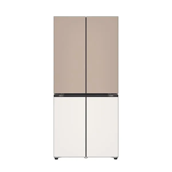 [LG] 디오스 오브제컬렉션 Fit&Max 냉장고 504L 클레이브라운/베이지 M516GCB012S