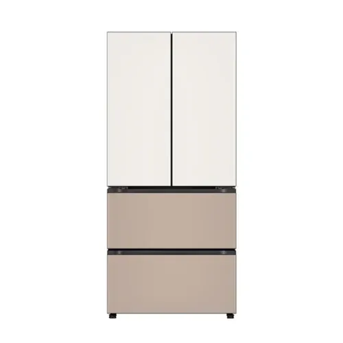 [LG] 디오스 오브제컬렉션 김치톡톡 Fit&Max 김치냉장고 480L 베이지/클레이브라운 Z484GBC123S