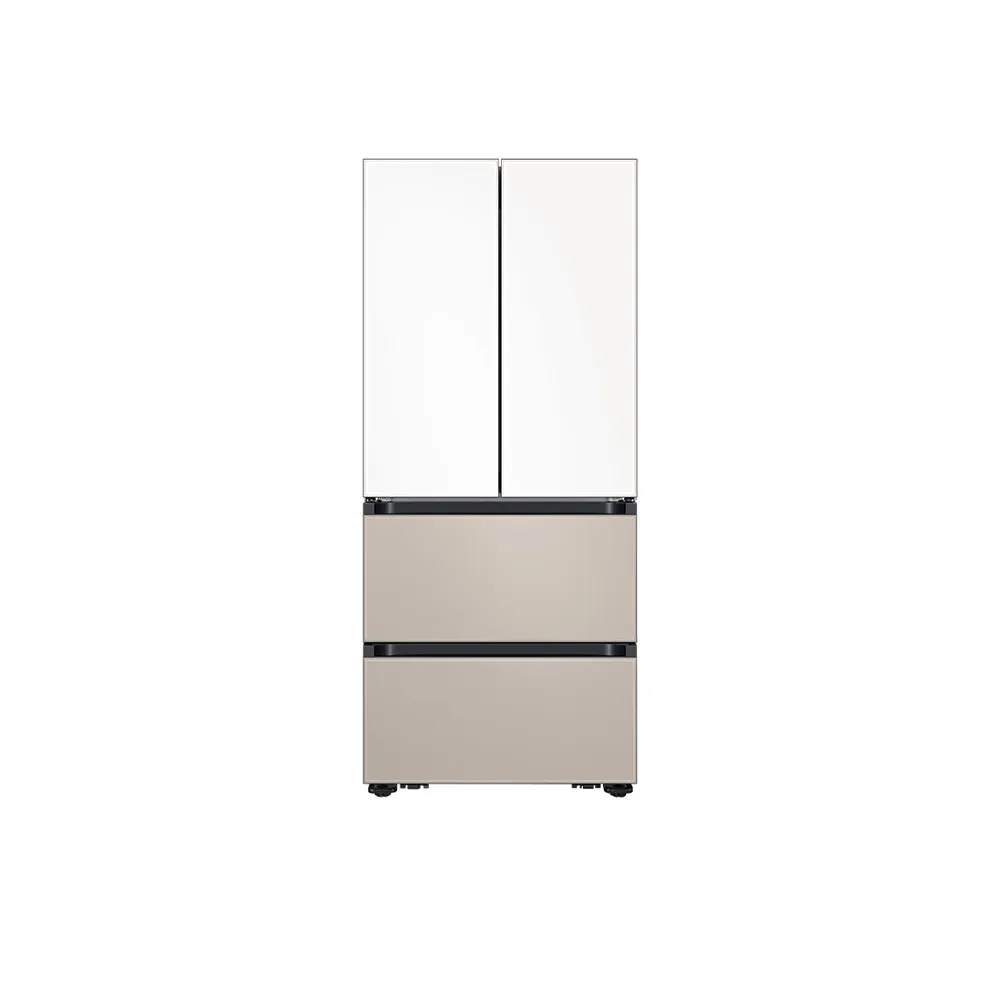 [삼성] 비스포크 AI 김치플러스 4도어 키친핏 Max 420L 새틴화이트(상)+새틴베이지(하) RK70F42F2XJ [페이]