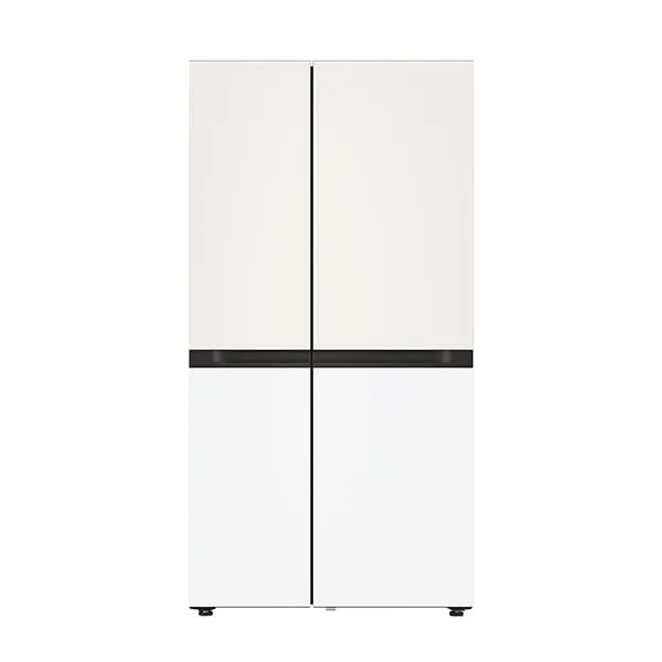 [LG] 디오스 AI 오브제컬렉션 냉장고 832L 베이지/에센스화이트 S836MEQ032