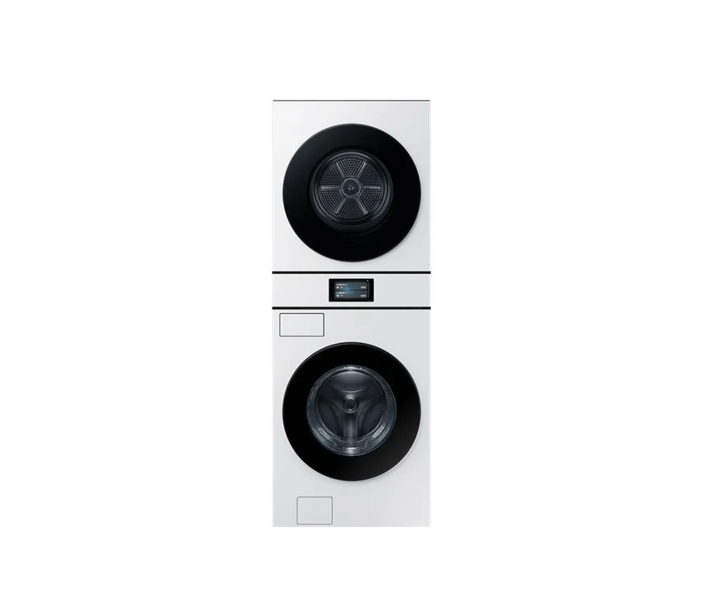 [삼성]비스포크 AI 원바디 세탁기(25kg)+건조기(20kg) 1등급 화이트 WH90F2520GBHW