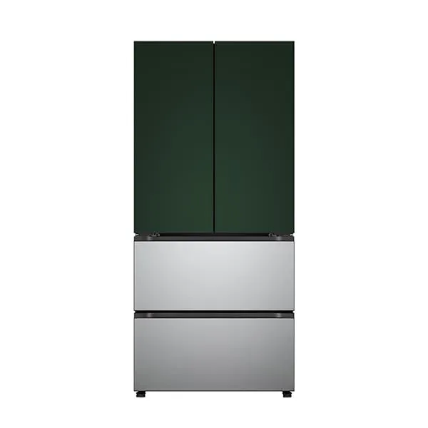 [LG] 디오스 오브제컬렉션 김치톡톡 Fit&Max 김치냉장고 480L 그린/실버 Z484SGS123S