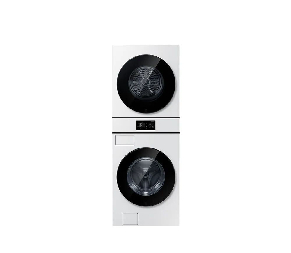 [삼성]NEW 비스포크 AI 원바디 세탁기(24kg)+건조기(20kg) 1등급 화이트 WH80H2420GDHW