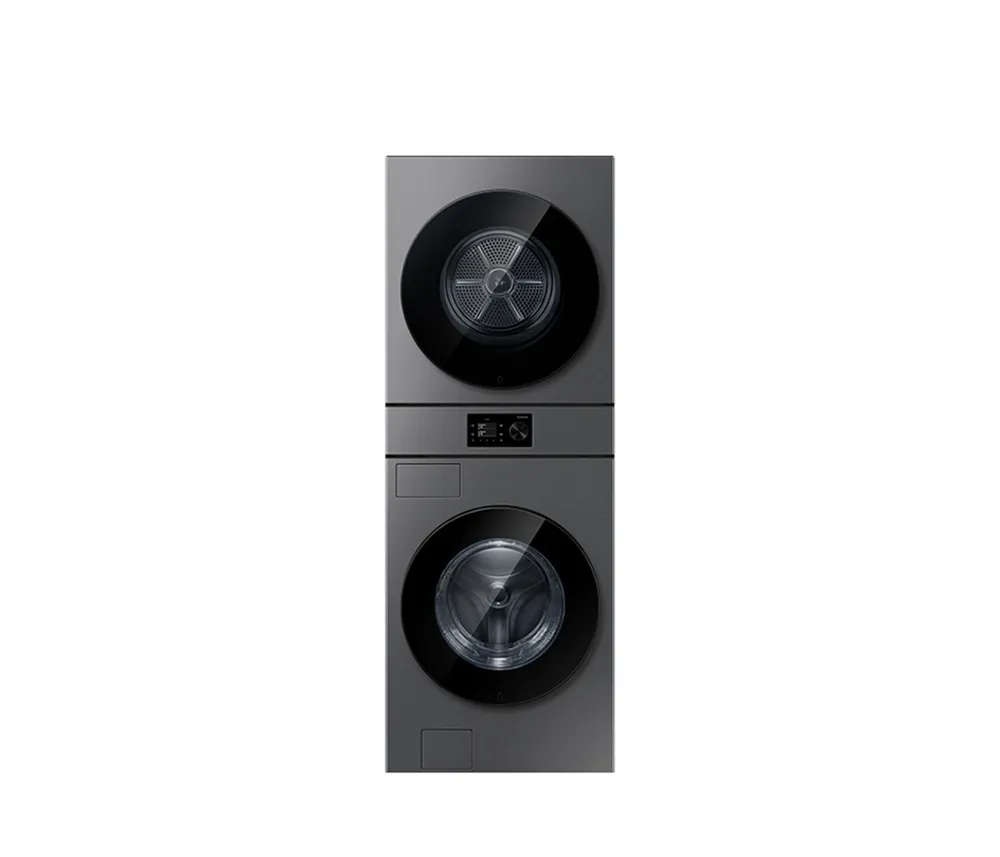 [삼성]NEW 비스포크 AI 원바디 세탁기(24kg)+건조기(20kg) 1등급 다크스틸 WH80H2420GBHS