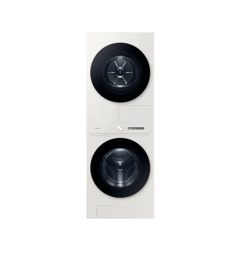 [삼성]비스포크 그랑데 AI 원바디 세탁기(25kg)+건조기(20kg) 1등급 그레이지 WF2520HCEED