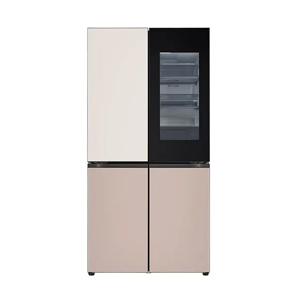 [LG] 디오스 AI 오브제컬렉션 STEM 노크온 더블매직스페이스 냉장고 854L 토프/아몬드 M876GGA582S