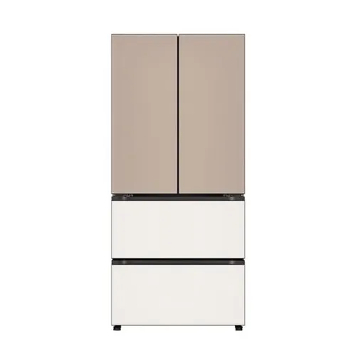 [LG] 디오스 오브제컬렉션 김치톡톡 Fit&Max 김치냉장고 480L 클레이브라운/베이지 Z484GCB123S