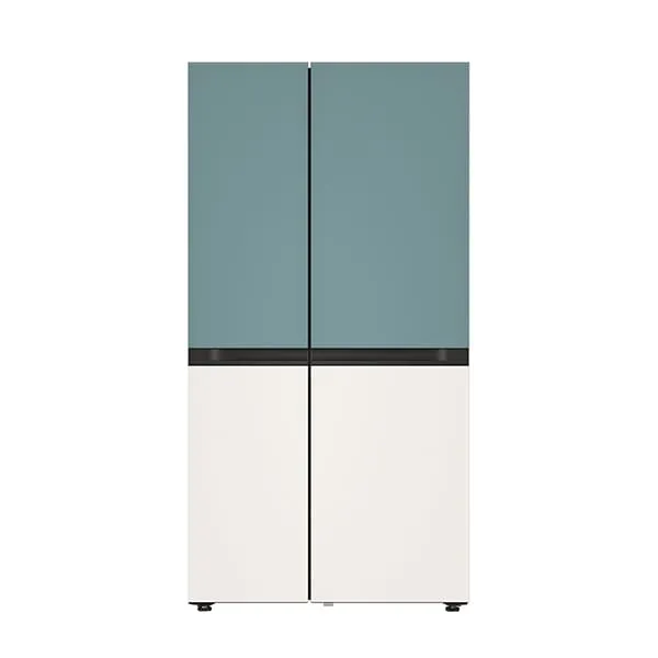 [LG] 디오스 AI 오브제컬렉션 냉장고 832L 클레이민트/베이지 S836MTE032