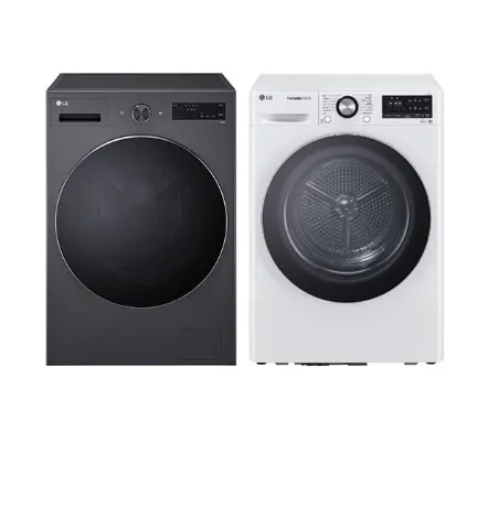 [LG] 트롬 세탁기 17kg + 건조기 10kg 네이처에센스그라파이트/화이트