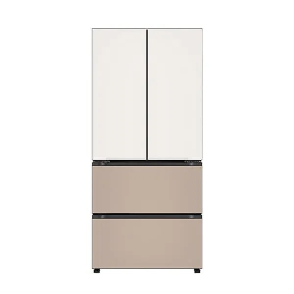 [LG] 디오스 오브제컬렉션 김치톡톡 Fit&Max 김치냉장고 480L 베이지/클레이브라운 Z484GBC153S