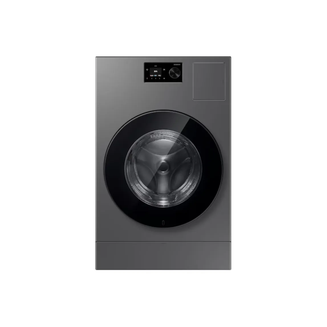 [삼성]NEW 비스포크 AI 콤보 (세탁25kg+건조18kg) [71.1mm LCD] 다크스틸 WD80H25BHS