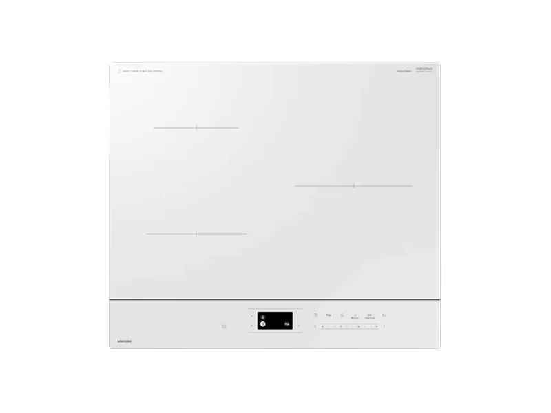 [삼성] NEW 비스포크 3구 인덕션 글램 화이트 CC80F63W1Z