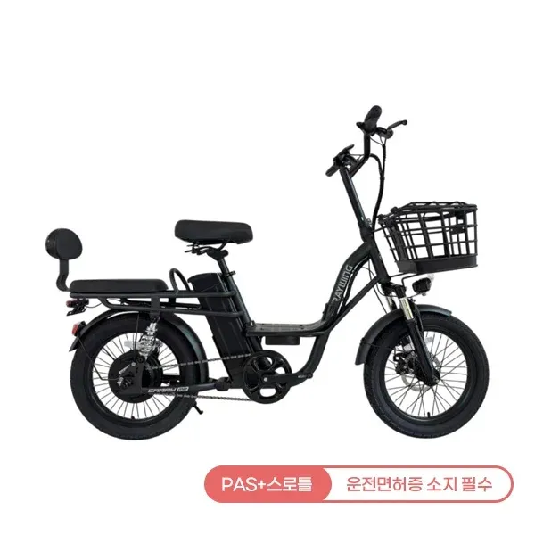 [레이윙] 캐리 미 전기자전거 CARRYME_18.2A (블랙)