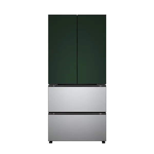 [LG] 디오스 오브제컬렉션 김치톡톡 Fit&Max 김치냉장고 480L 그린/실버 Z484SGS172S