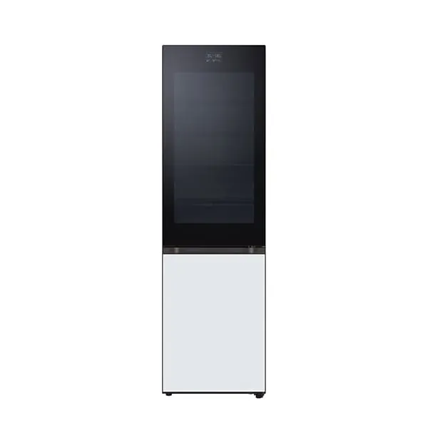 [LG] 오브제컬렉션 모던엣지 노크온 냉장고 349L 크림스카이 Q343GIY183S