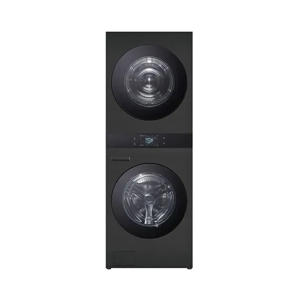 [LG] 트롬 AI 오브제컬렉션 워시타워 25kg+25kg 스페이스블랙