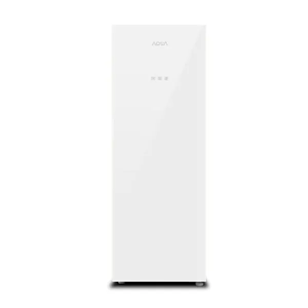 [하이얼] 글램글라스 슬림 스탠드형 1도어 김치냉장고 80L (글램화이트) (ARK80MNGW)