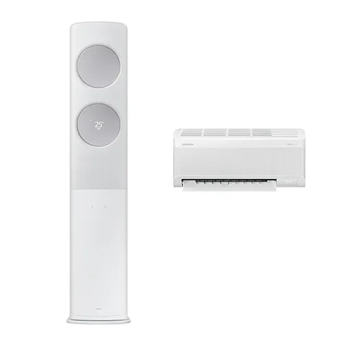 [삼성] 에어컨 무풍 클래식 일반 화이트 스탠드+벽걸이 17평+6평 AF70F17D25WRS 썸네일 1