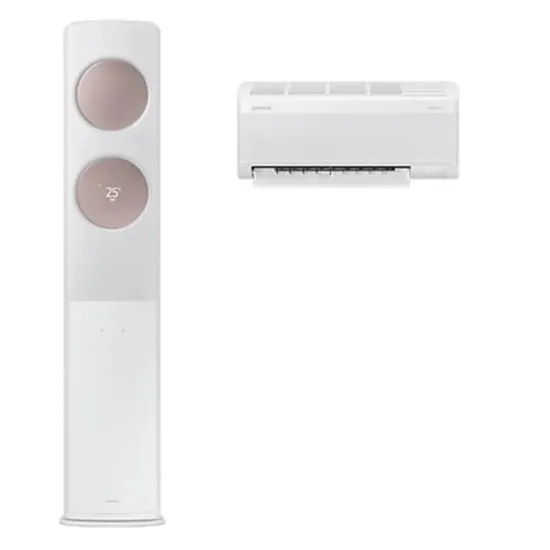 [삼성] 에어컨 무풍 클래식 매립 화이트 스탠드+벽걸이 19+6평 AF70F19D24IR3Y
